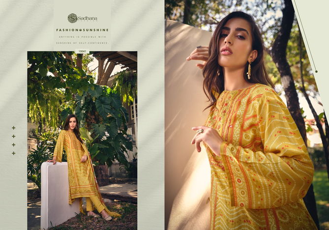 Inaayat By Sadhana Heavy Muslin Printed Dress Material Wholesale Clothing Distributors In India